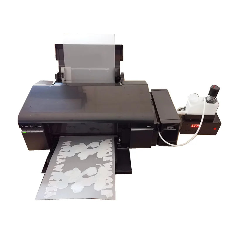 Small Business Machine Ideas Dtf Impresora A4 L8050 Dtf Printer with White Ink Circulation System for Epsn L805 Printer