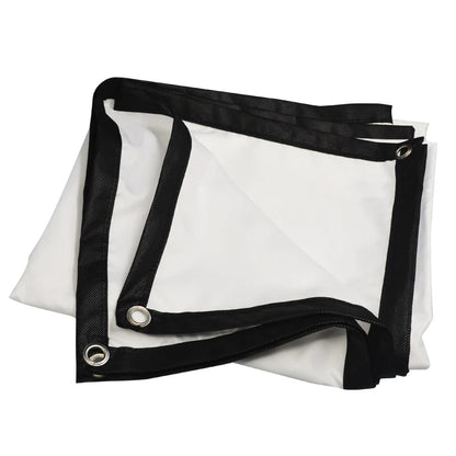MIXITO Projection Curtain 16: 9 Ratio Hight-Density 60-200 Inch Foldable Anti-Crease Portable Movie Projector Screen