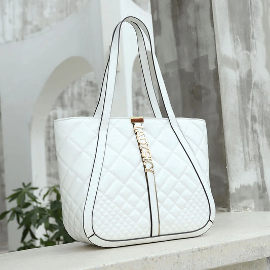 Top Product 2025 Ladysky Super Fiber Autumn Zipper Closure Fashion Ladies Shoulder Tote Bag Quality Factory Supplier 35 by PDG ibma