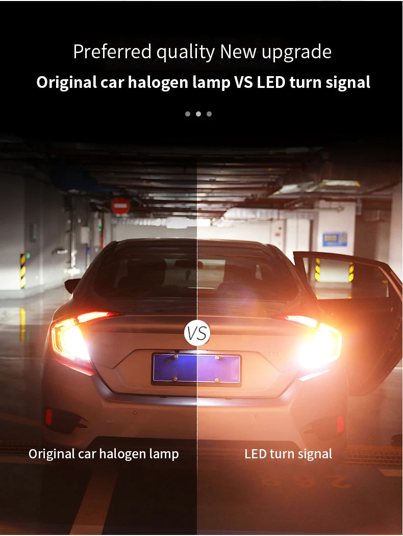 2PCS Canbus T15 W16W WY16W LED Bulbs 4014 45SMD For Auto Bcakup Reverse Lamp Car Tail Brake Bulbs No Error 6000K White Red Amber