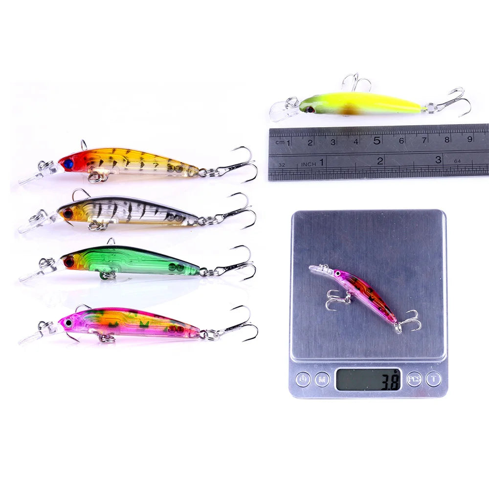 Wholesale 56pcs Mix Lure Kits Minnow Crankbait Group Fishing Lure for Bulk Sale