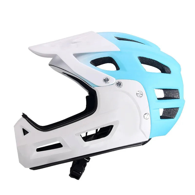 New Design Adult Bike Helmet CE Certified Downhill Helmet Full Face With Chin Protection MTB Helmet