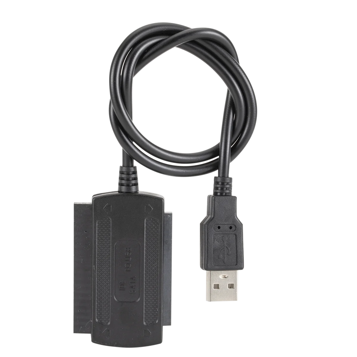 USB 2.0 IDE/SATA 3-in-1 Cable Power Supply ROHS Certified Tinned Copper Conductor Braid Shielding PVC Jacket in Stock