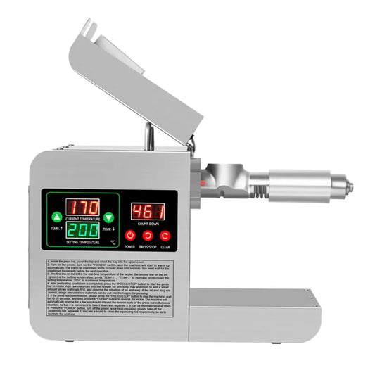 X8S Small Peanut/olive/coconut Oil Expeller Machine Mini Oil Pressing Machine for Home Use