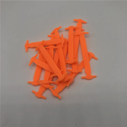 16Pcs Silicone Elastic Shoelaces Elastic Shoe Laces Special No Tie Shoelace for Men Women Lacing Rubber Shoelaces Accessories