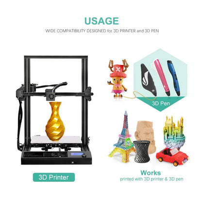 SUNLU PLA Filament 2KG 1KG/ Roll 3D Printer Filament PLA 1.75mm 3d Filament PLA Printing Materials for 3D Printer to 3D Printing