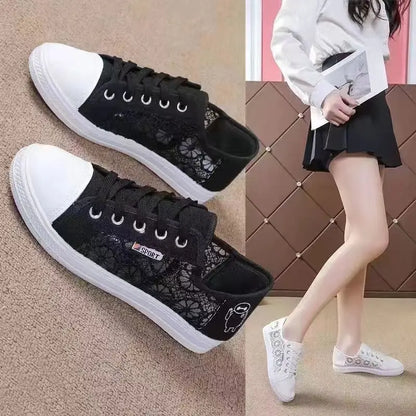 Women's Casual Light Weight Soft Soled Flat Bottomed Fashion Able Breathable Casual Shoes