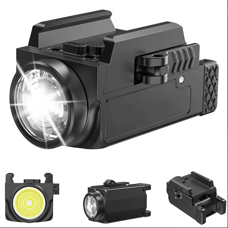 Dropshipping GM23 Light 800Lm Rechargeable Mounted Accessories Tactical Flashlight