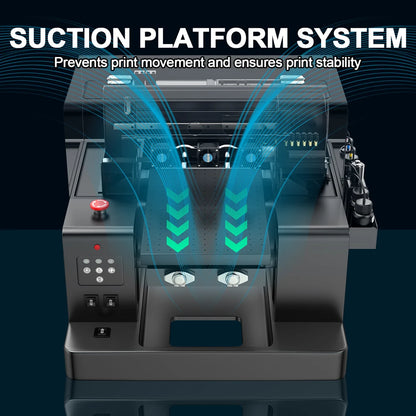 Desktop Best Selling UV Printer Flatbed Printing Machine A3 A4 UV Dtf Flatbed Printer for PVC ID Card Phone Case Metal Acrylic