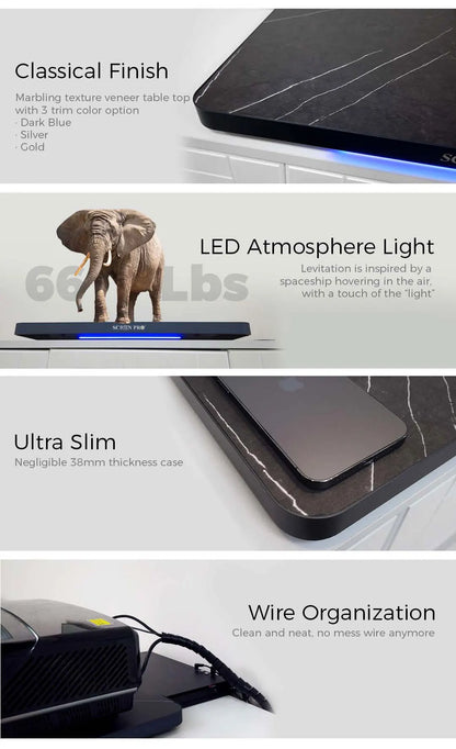 NEW Laser Projector Telescopic Motorized Platform for Ultra Short Throw UST Projector