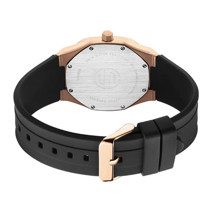 2025 Men Quartz Watch Stainless Steel Waterproof Brand Analogue 24-hour Luxury Wristwatch Luxury Watch Silicone Strap Hombre