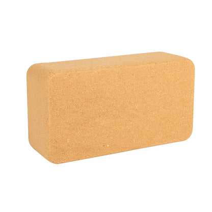 Customized Natural Organic Yoga Block High-Density Solid Cork Yoga Blocks for Children and Adults