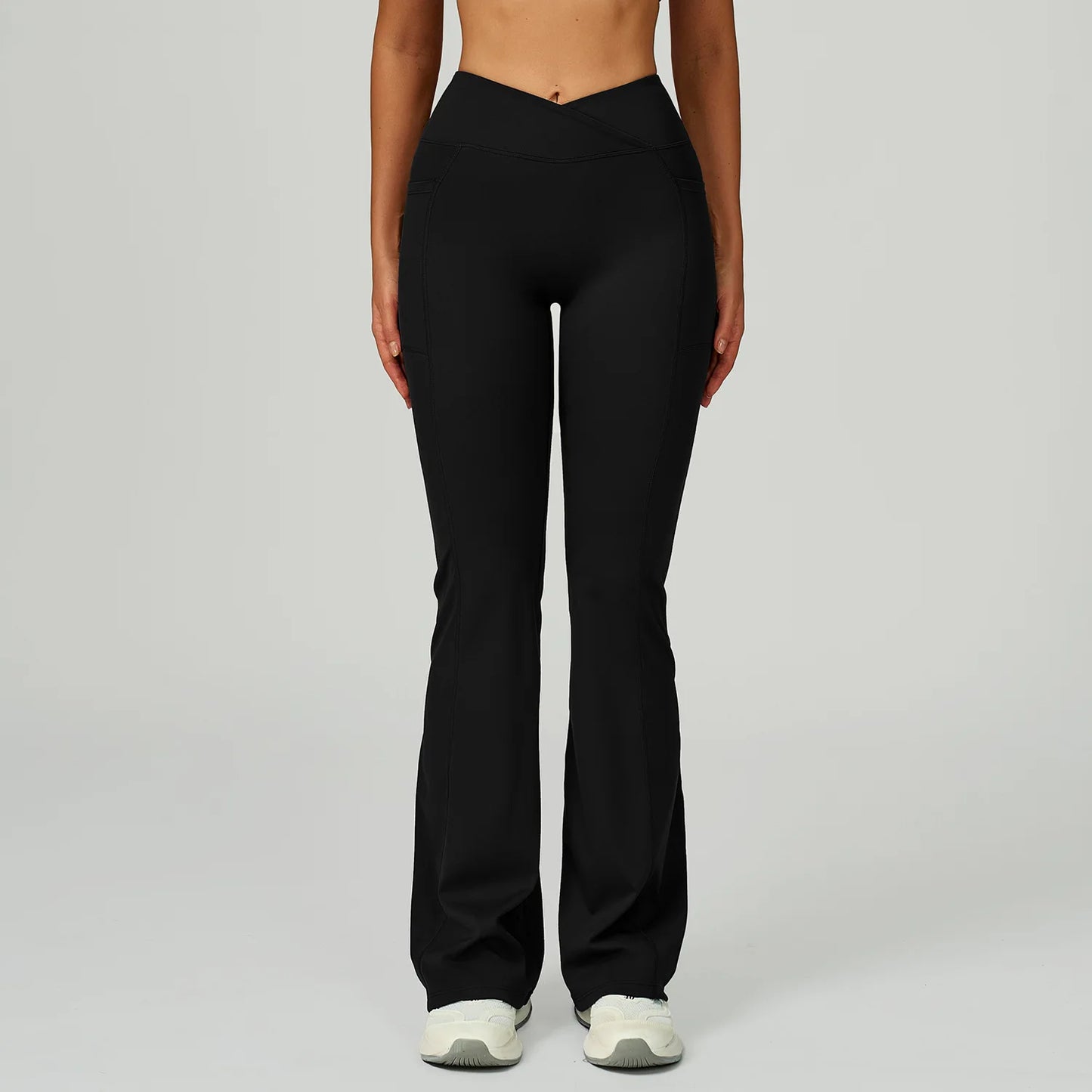 YIYI Wholesale 5pcs Summer High Quality Workout Suits Cooling Flare Leggings Athletic Sets Girls Gym Clothing Sets for Women