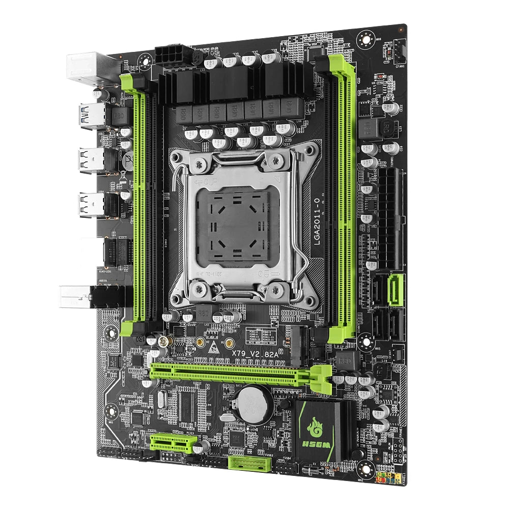 HSGM X79-S290 Motherboard 4*DDR3 RDIMM 128GB Memory Server Board New Product