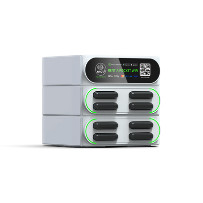 New Creative Share Power Bank Rental Station with NFC Fast Charger Smart Stackable Mobile Phone Charging Vending Machine Outdoor