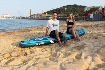 E SUP Ultra Stable 11ft SUP Sailboard 2 Fins Inflate Wind Surf Board  Cost-Effective  Waterplay Surfing
