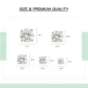 Classic Rhodium Plated S925 Sterling Silver Stock Earrings Luxury Round VVS Moissanite Lab Grown Diamond Women Stud Earrings