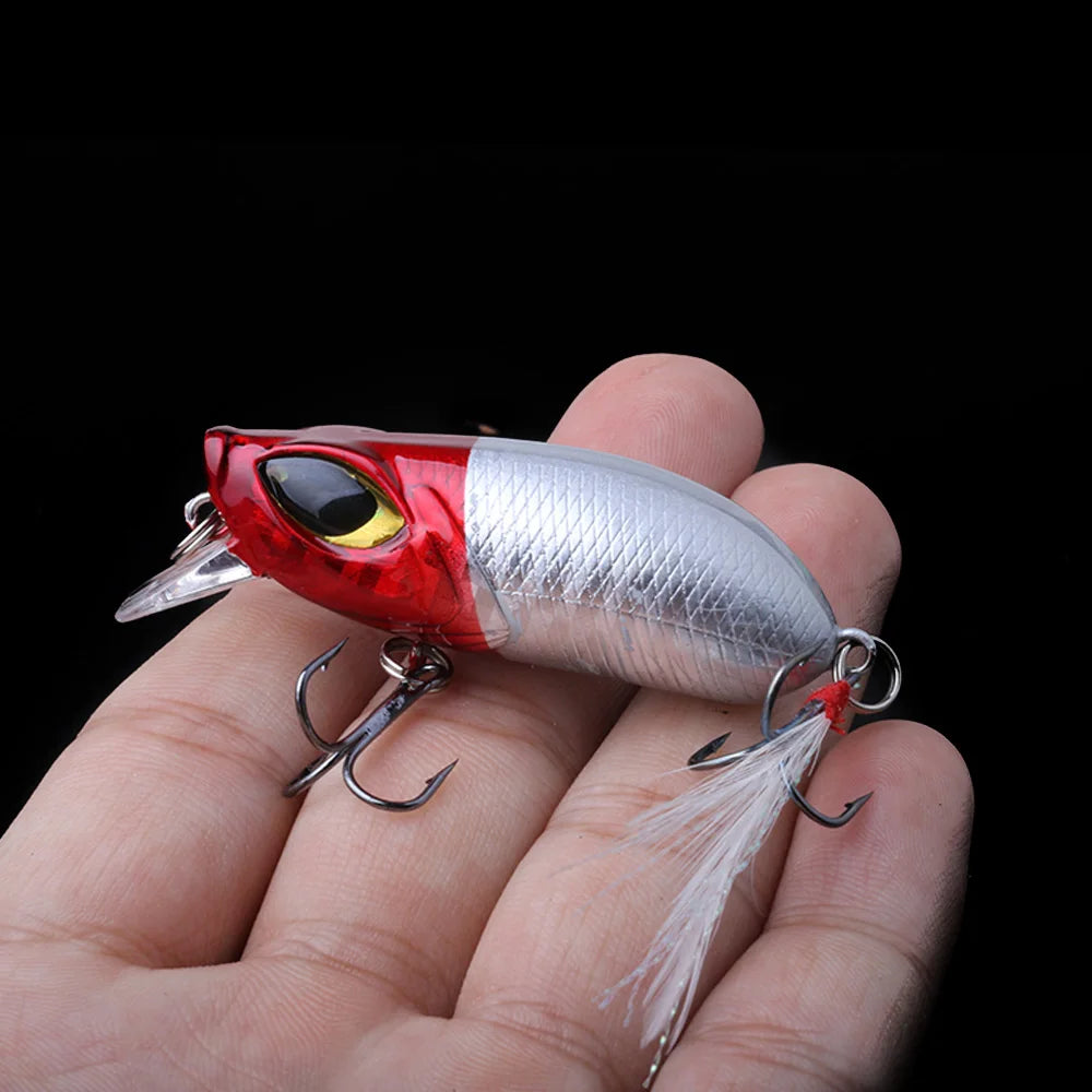 5pcs/box 5.5cm 8g Crankbaits Set for Bass Fishing Lures Hard Baits Topwater Lures Crank Bait Kit Fishing Tackle
