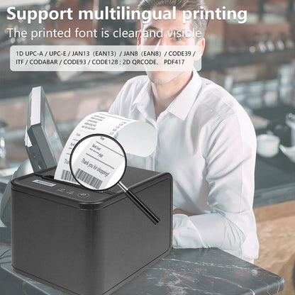 80mm Wireless USB Mini Thermal Printer for POS System Stock Item
