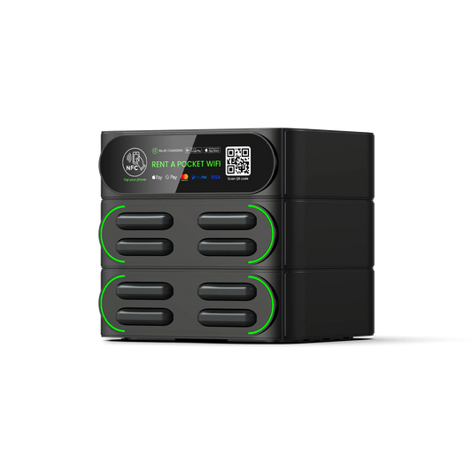 New Creative Share Power Bank Rental Station with NFC Fast Charger Smart Stackable Mobile Phone Charging Vending Machine Outdoor