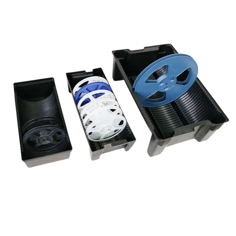 Time-Limited Colored Bins Small Case Storage Racks Anti Static Bag And Box Esd Container Tray