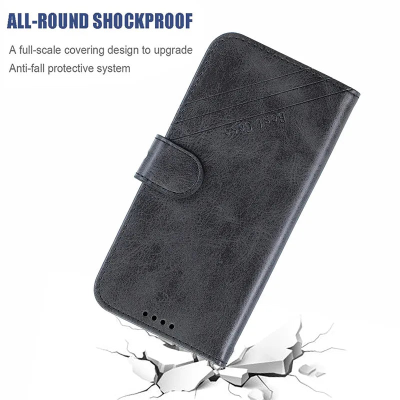Etui on For MOTO G73 Case Wallet Magnetic Leather Cover na For Motorola MOTO G13 G23 G53 G72 G Stylus 5G 2023 Flip Phone Coque