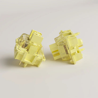 Akko V3 Cream Blue Pro Switch Tactile Lubed Rail Customized Gaming Keyboard Mechanical Blue Yellow Switches