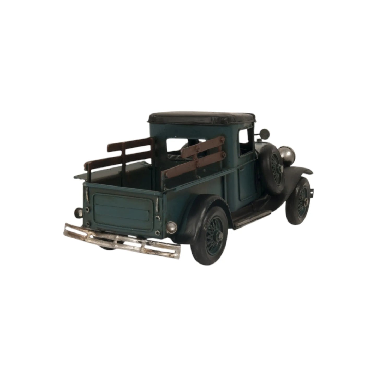 HMS 5\" Hand Painted Die-Cast Metal Ford Model a Pickup 1928 Truck Toy for Play