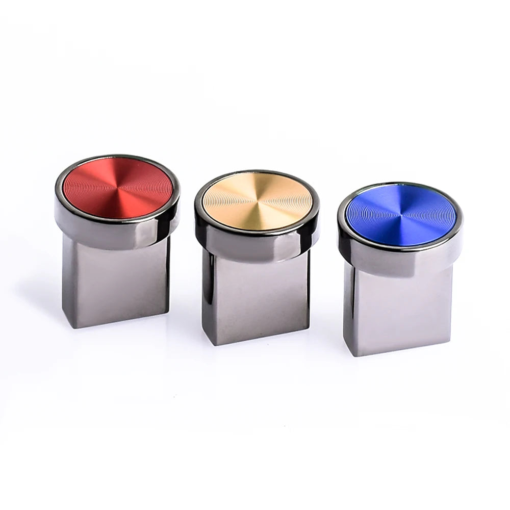 Waterproof USB Stick Fashion TYPE-C Mini Metal button USB Flash Drive Mobile storage disk 64GB Pen drive personal memory stick