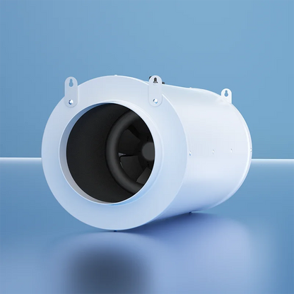 200mm 8 Inch Silenced EC Mixed Flow High Airflow High Air Pressure Inline Fan