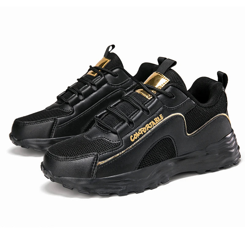 Rubber Outsole Lace up Womens Breathable Walking Style Sports Gym Jogging Tennis Fitness White Shoes Sneakers for Women