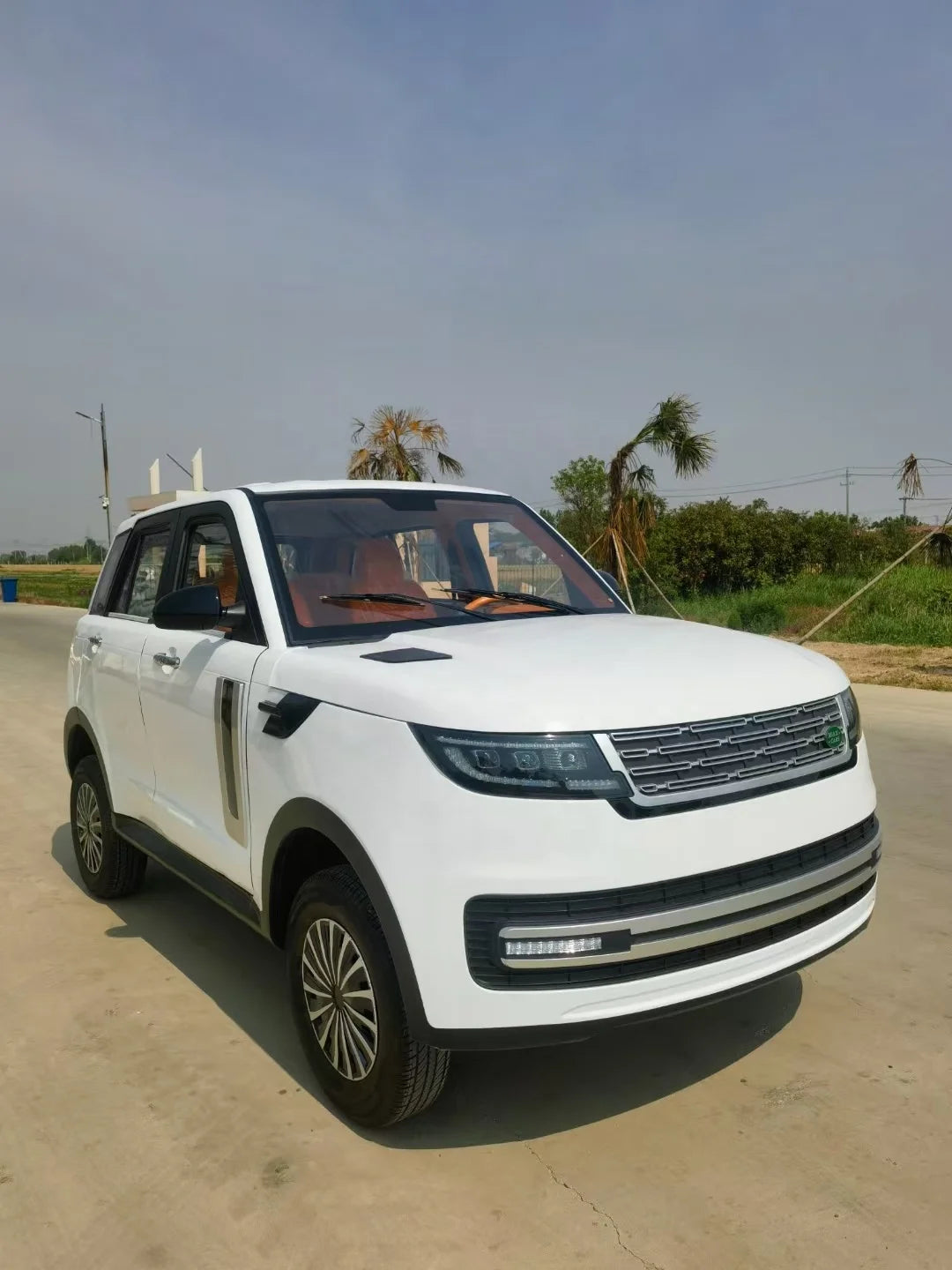 Latest New Energy Pick-up Truck Right Hand Driving Car with Solar EEC CE COC Certified