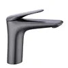 Latest Design Brass Single Hole Deck Hot Cold Water Bathroom Cabinet Washbasin Tap Featuring Ceramic Valve 5 Year Warranty