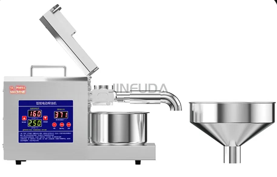 Mini Screw Oil Press Machine/ Peanut Oil Press Machine Soya Bean Sesame/ Oil Press With Oil Filter