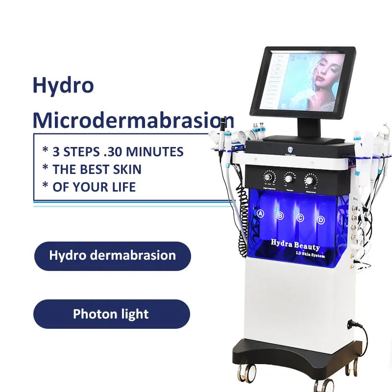 Hydro Aqua Facial Hydra Machine Facial Hydrodermabrasion Facial Machine Skin Rejuvenation Spa Equipment Hydra Beauty Machine