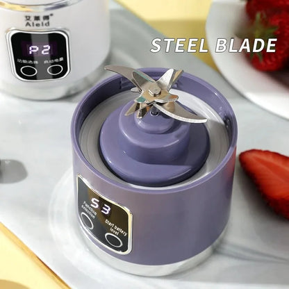 New Charging Portable Fruit Juicer Household Crushed Ice Juicing Cup USB Rechargeable Outdoor Companion for Shakes and Smoothies