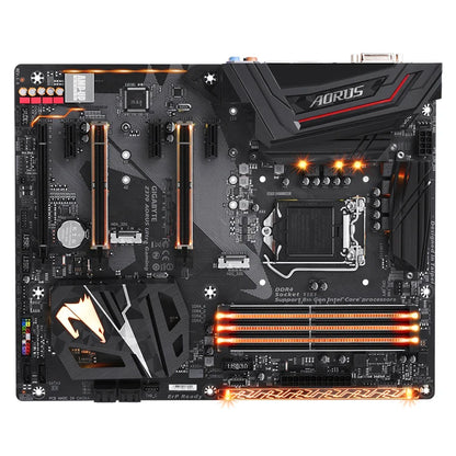 Used GIGABYTE Intel Z370 AORUS ULTRA GAMING WIFI 64GB DDR4 LGA1151 Socket ATX Gaming Motherboard