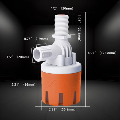 Easy Maintenance 1/2"  Float Valve for Horse Drink Trough 1"  Pig Drink Trough Float Valve 3/4"  Stock Drinking Fountain Valves