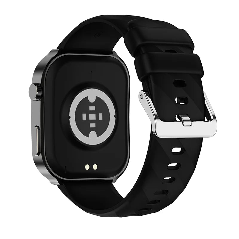 2.2'' IPS Display Touch Screen Smart Watch AI Voice Assistant Fitness Heart Rate Monitor IP68 Waterproof with Compass