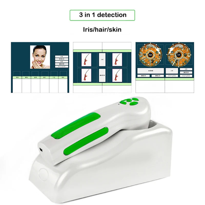 Multi-Function Eye Iriscope Iridology Camera Portable Digital Test System Medical Eye Scope Iris Iriscope Camera Device