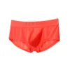 Boxer Ultra-thin Breathable Knitted Ice Silk Fiber Translucent Cool Underwear All Seasons Daily Casual Low-waisted Men's
