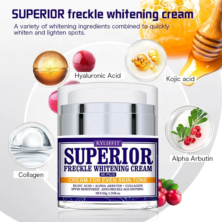 Own Brand Vitamin C Anti-aging and Wrinkles Anti Freckle Black Spots Whitening Face Cream in Saudi Arabia