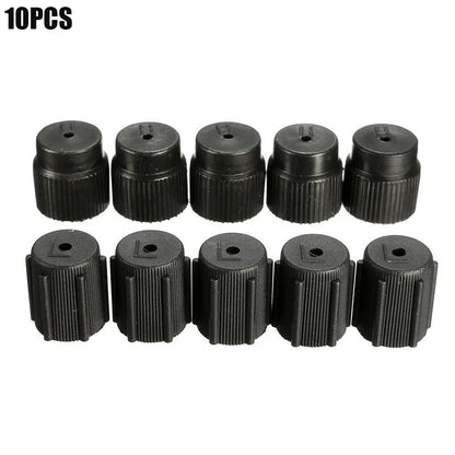 R134a 13mm & 16mm Air Conditioning Service AC System Charging Port Caps Car Charging Port AC System Caps Accessories