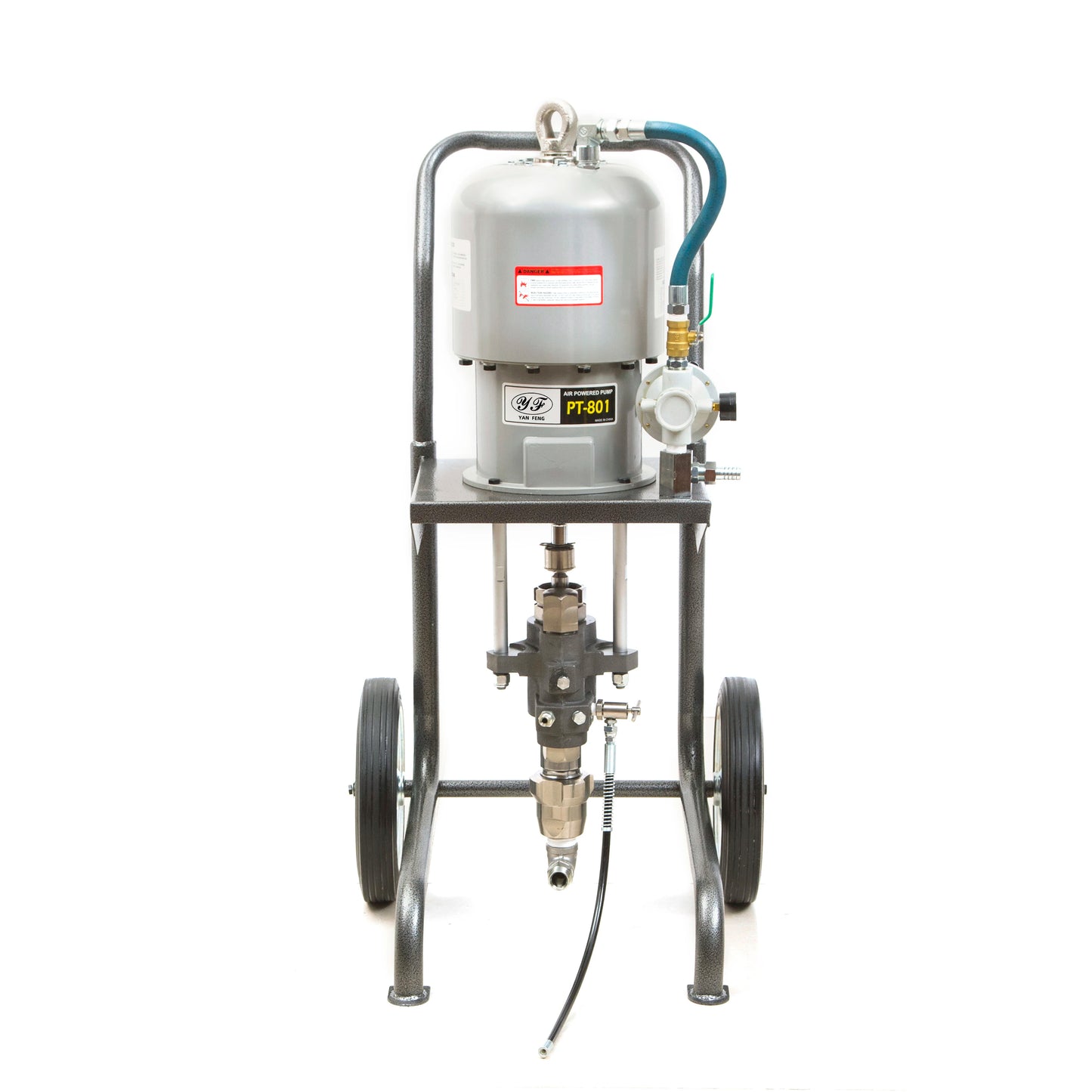 80:1 Heavy Duty Airless Sprayer  Marine Coating Paint  Air Powered Airless Paint Machine