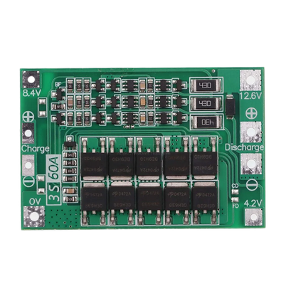 4S 60A Li-ion Lithium Battery Charger Protection Board 18650 BMS for Drill Motor 11.1V 12.6V/14.8V 16.8V Enhance/Balance