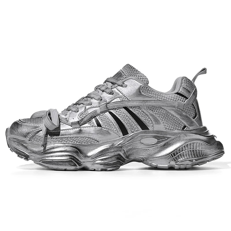 Latest Design Sports Shoes Women Retro Old School Chunky Shoes Men New Style 2024 Tennis Sneakers for Men Women