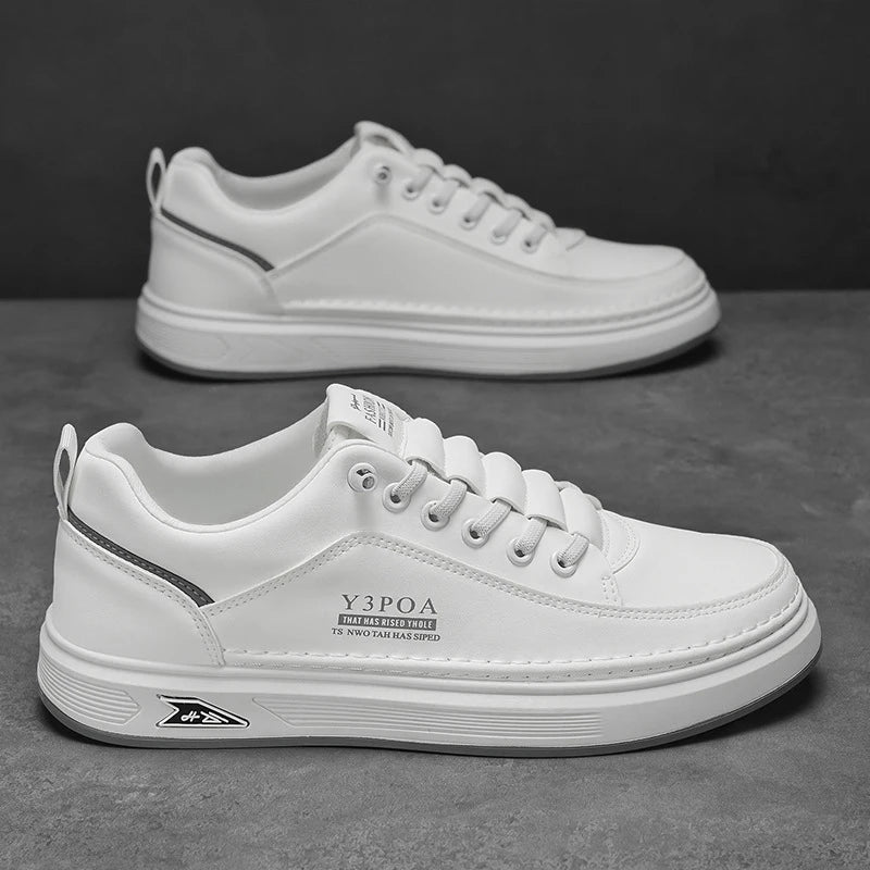 Y Men's Shoes New Breathable Little White Shoes Trendy and Versatile One-footed Street Athleisure Board Shoes