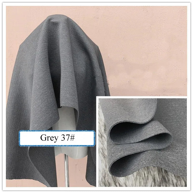 Stretch Spandex Knit Space Cotton Fabric Air Layer for Baseball Jacket Skirt Sewing DIY Face Mask Per Half Meter