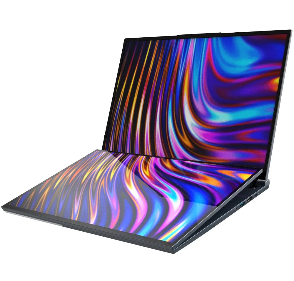 Factory Price Dual 16" Touch Screen Laptop 64GB RAM + 1TB ROM 12th Gen Intel Core I7 12-Core IPS Metal English Windows 11 1-Year