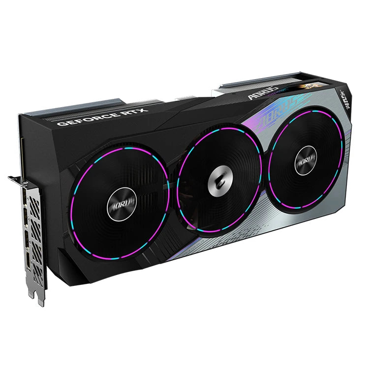 Used GIGABYTE AORUS GeForce RTX 4080 16GB MASTER Graphics Card With 16GB GDDR6X 256-bit Memory Support OverClock